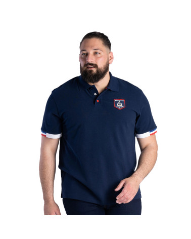 Polo France Barbecue Bleu Marine Ruckfield