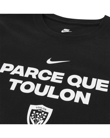 T-Shirt Graphic 2 Noir RC Toulon 2024/2025