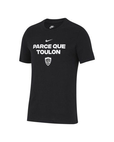 T-Shirt Graphic 2 Noir RC Toulon 2024/2025