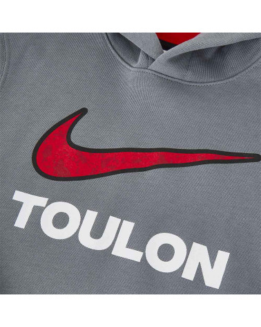 Sweat Capuche Enfant FT Gris RC Toulon 2024/2025