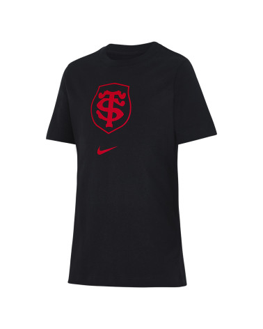 T-Shirt Enfant Evergreen 1 Noir Stade Toulousain 2024/2025