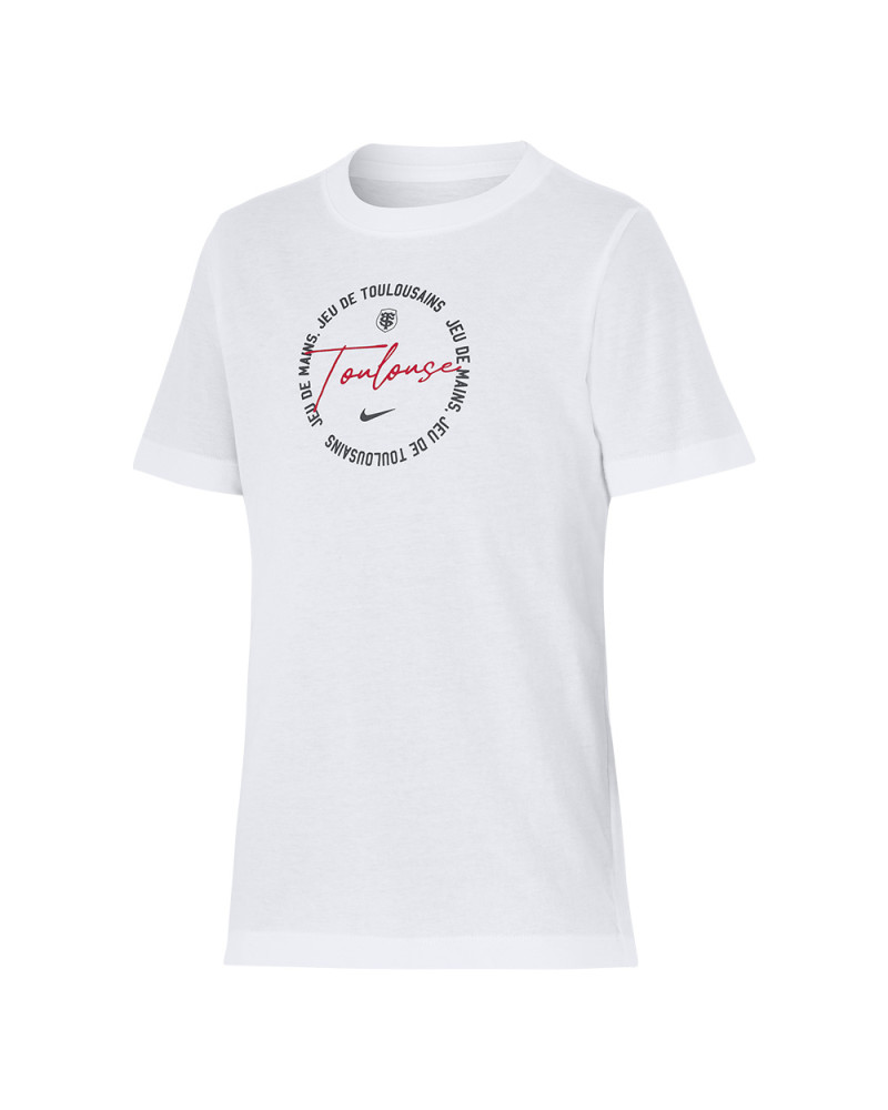 T-Shirt Enfant Graphic 1 Blanc Stade Toulousain 2024/2025