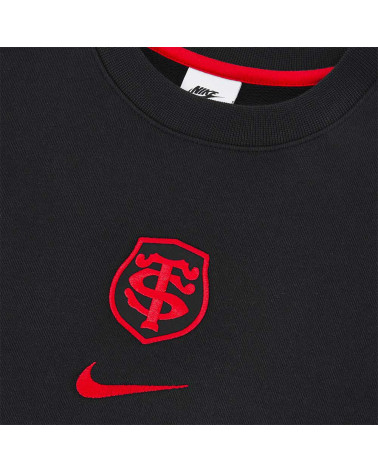 Sweatshirt Crew FT Black Stade Toulousain 2024/2025