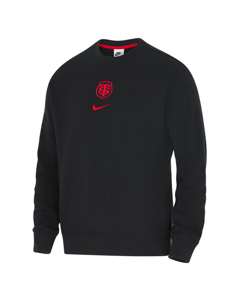 Sweatshirt Crew FT Black Stade Toulousain 2024/2025