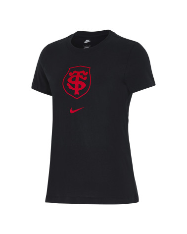 T-Shirt Femme Evergreen 1 Noir Stade Toulousain 2024/2025