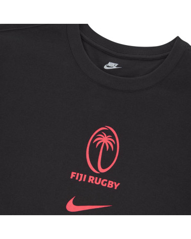 T-Shirt Graphic Noir Fidji