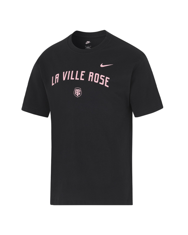 T-Shirt Loose City Noir Stade Toulousain 2024/2025