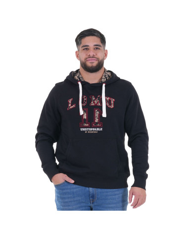 Sweat Capuche Jonah Lomu Noir Ruckfield