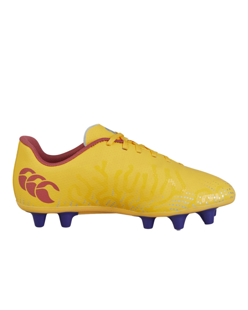 Crampons Enfants Speed Infinite Team FG Jaune Canterbury Boutique en Ligne O Rugby