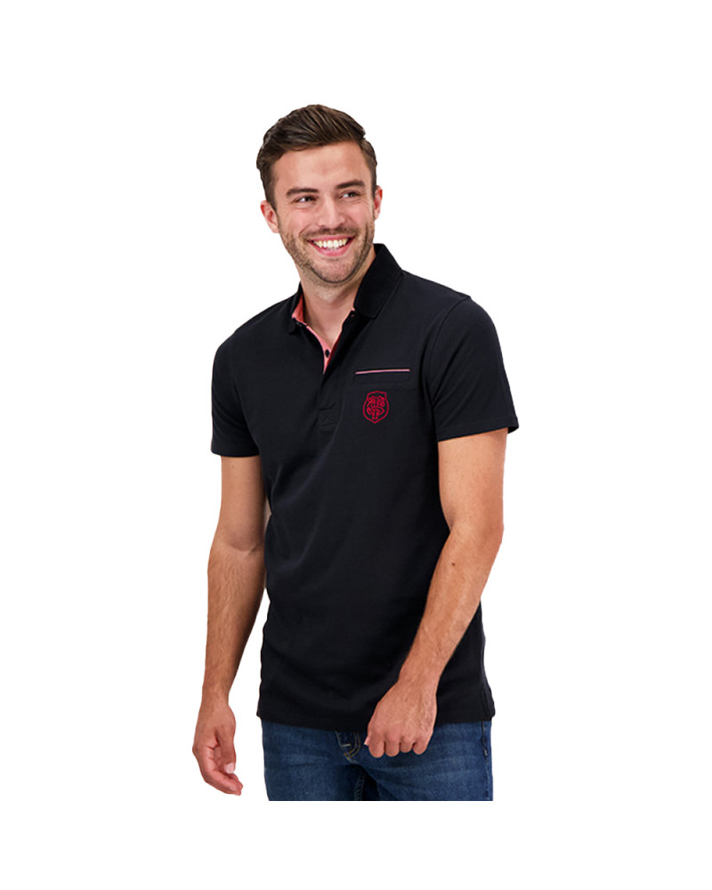 Polo Piolet Noir Stade Toulousain 2024/2025