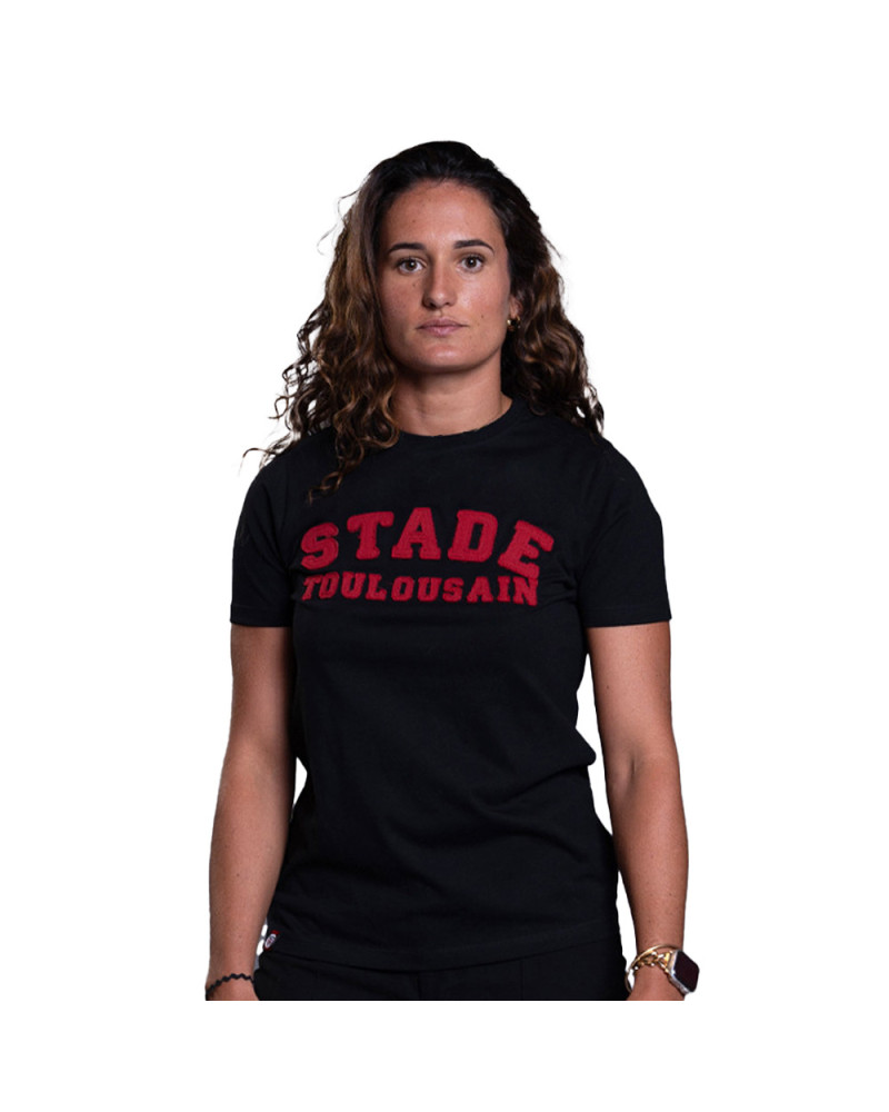 T-Shirt Femme Blizzard Noir Stade Toulousain 2024/2025