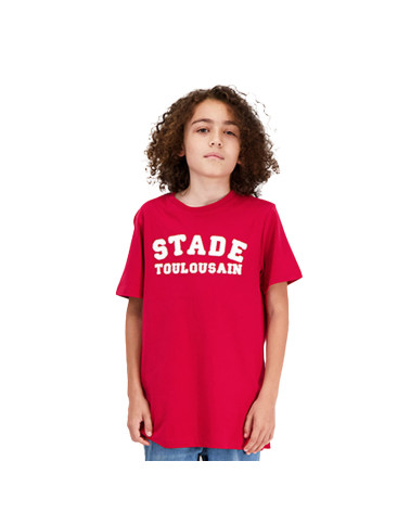 T-Shirt Enfant Blizzard Rouge Stade Toulousain 2024/2025