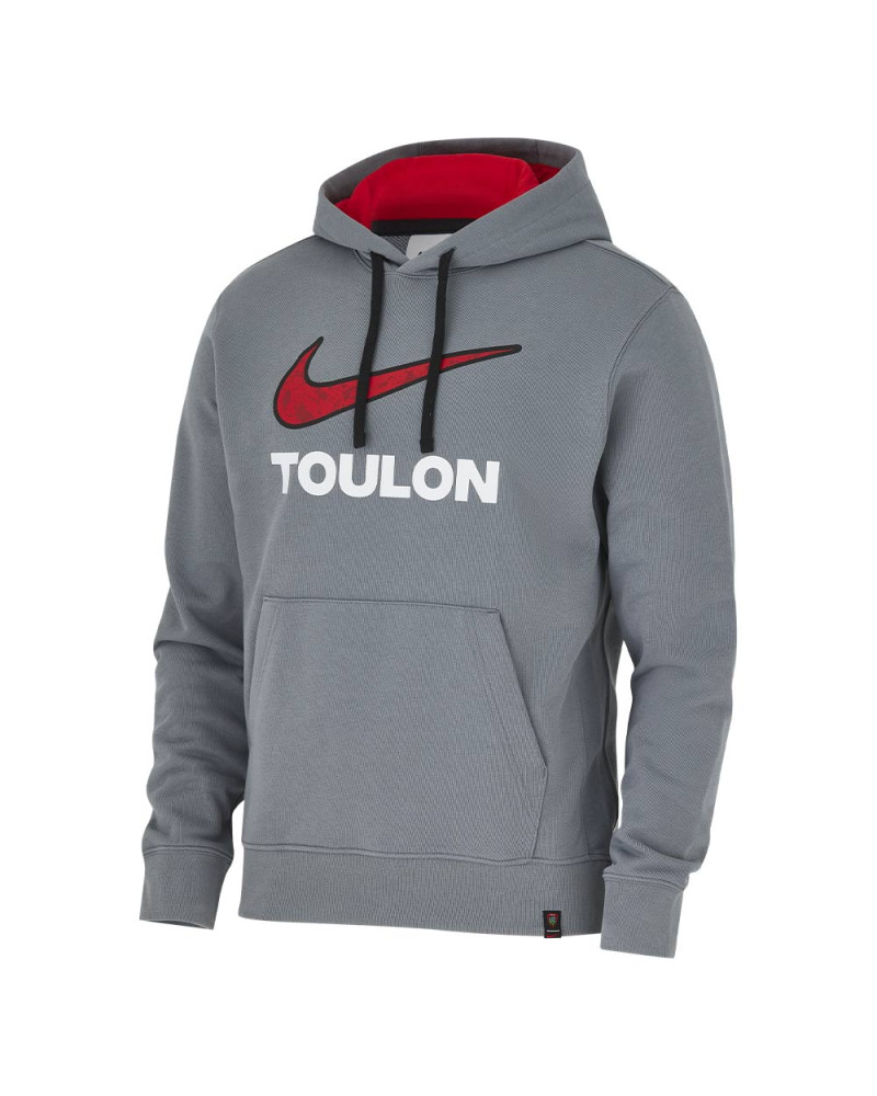 Sweat Capuche FT Gris RC Toulon 2024/2025