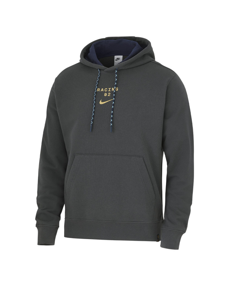 Sweat Capuche FT Gris Racing 92 2024/2025