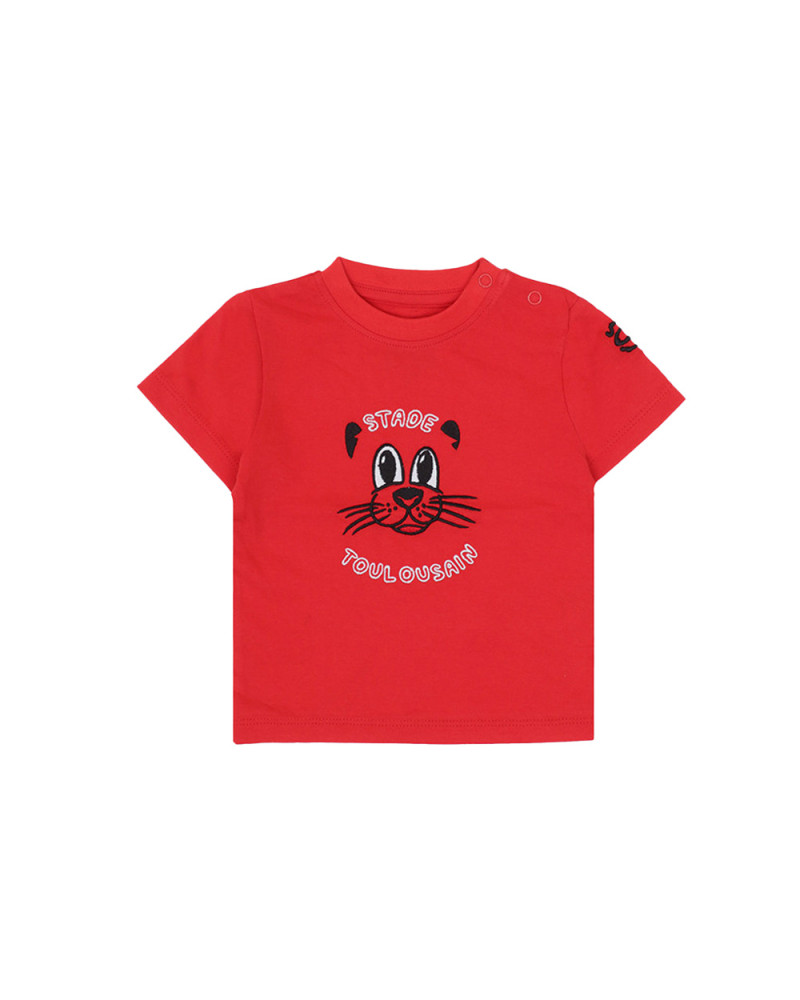 T-Shirt Bébé Cute Rouge Stade Toulousain 2024/2025