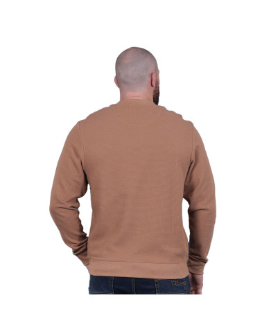 Pull Col Rond Beige Ruckfield