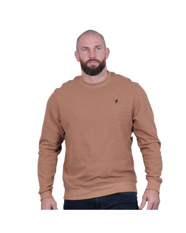 Pull Col Rond Beige Ruckfield