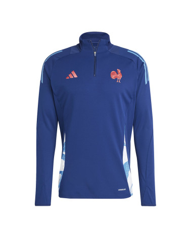 Veste 1/4 Zip Training Bleue France 2024/2025