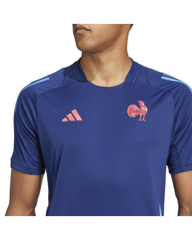 T-Shirt Training Performance Bleu France 2024/2025