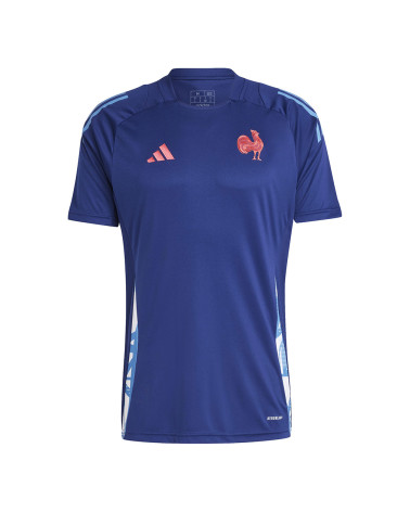 T-Shirt Training Performance Bleu France 2024/2025