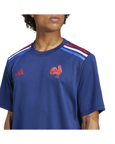 T-Shirt Supporter Bleu France 2024/2025