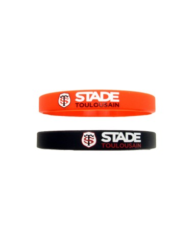 Set de 2 Bracelets Stade Toulousain