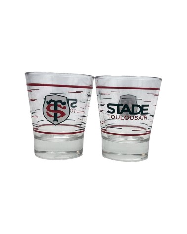 Set 2 Verres à Shot Stade Toulousain