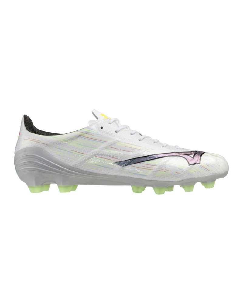 Crampons Alfa II Pro Blanc/Argent FG Mizuno