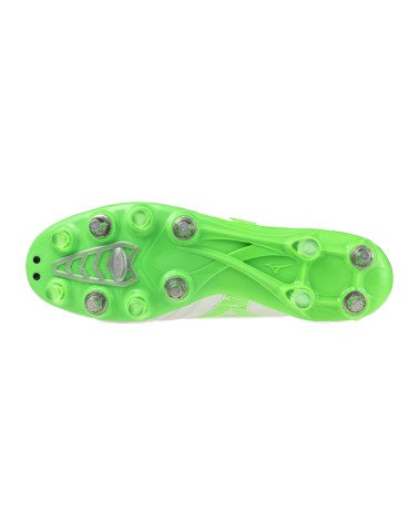 Crampons Morelia Neo IV Beta Elite Mix Blanc/Vert Mizuno