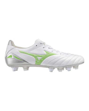 Crampons Morelia Neo IV Pro Mix Blanc/Vert Mizuno