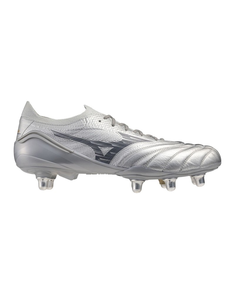 Crampons Morelia Neo IV Beta Elite SI Gris Mizuno