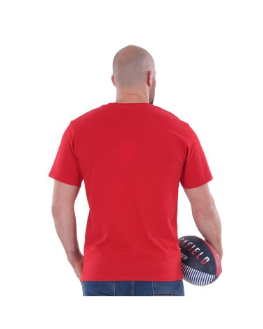 T-Shirt French Rugby Club Rouge Ruckfield