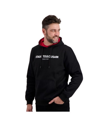 Sweat Hoodie Chic Noir Stade Toulousain 2024/2025