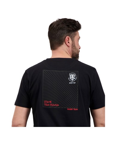 T-Shirt Style Noir Stade Toulousain 2024/2025