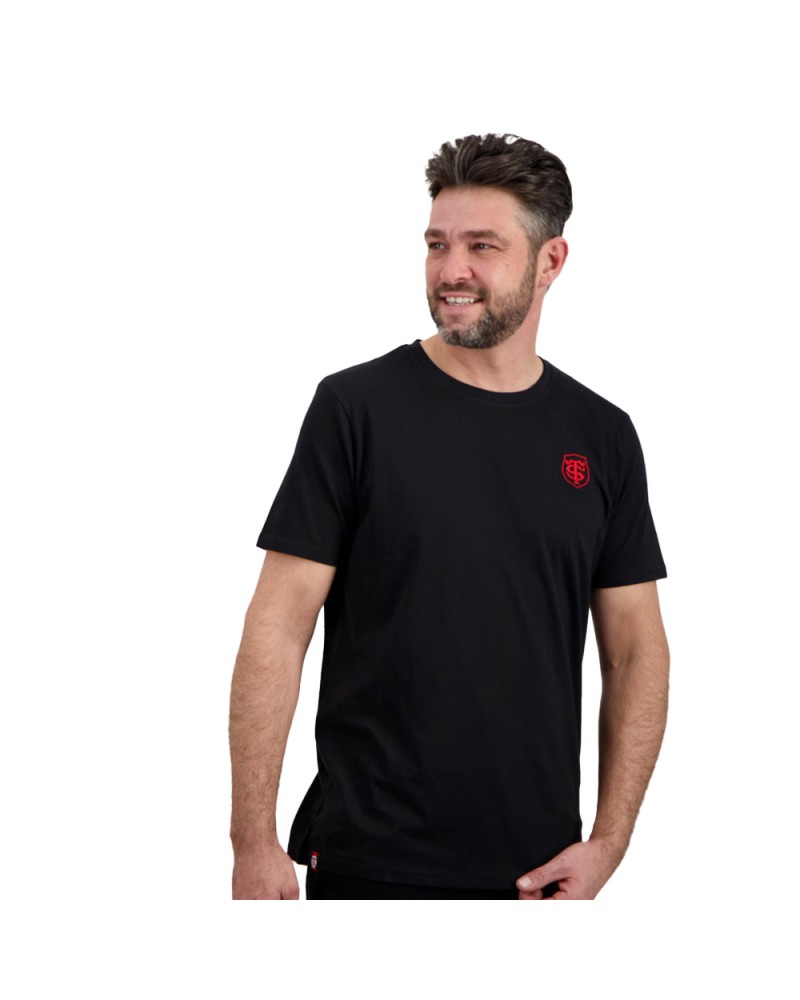 T-Shirt Style Noir Stade Toulousain 2024/2025