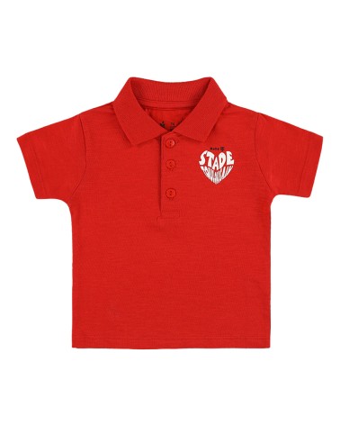 Polo Bébé Cœur Rouge Stade Toulousain 2024/2025