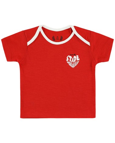 T-Shirt Bébé Baby Cœur Rouge Stade Toulousain 2024/2025