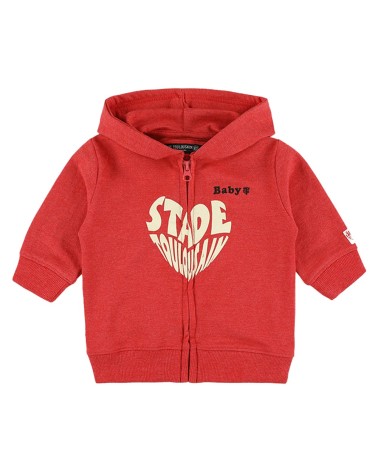 Veste Bébé Baby Cœur Rouge Stade Toulousain 2024/2025